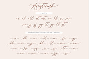 Amstonish Signature | Free 6 Logo, a Script Font by Beautypes (Thumbnail 9 of 10)