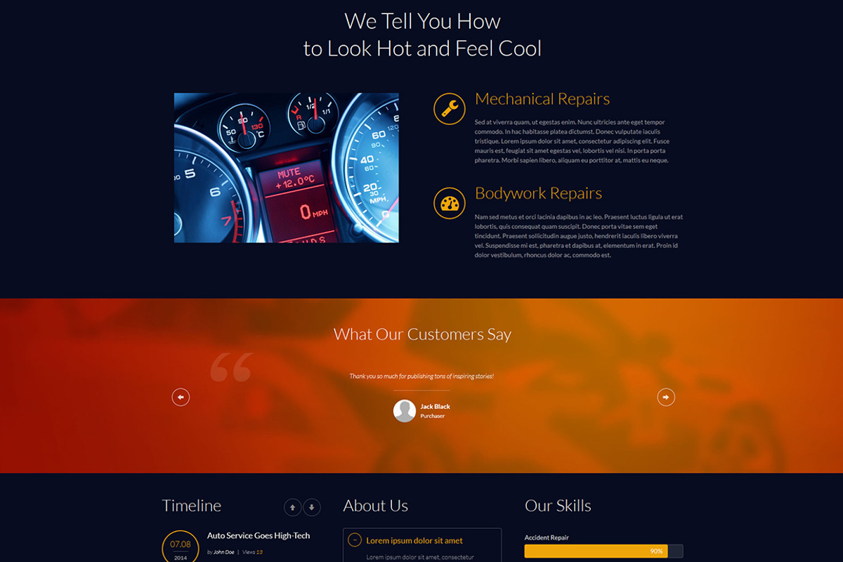 Auto Portal - Cars Review Magazine, a WordPress Template by ThemeREX (Photo 7 of 7)