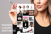Instagram Templates Canva Social Kit, a Social Media Template by Design Driven Media (Thumbnail 4 of 8)