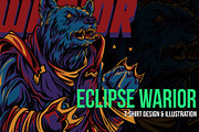 Eclipse Warrior Mutant Illustration, an Animal Illustration by badsyxn (Thumbnail 1 of 5)