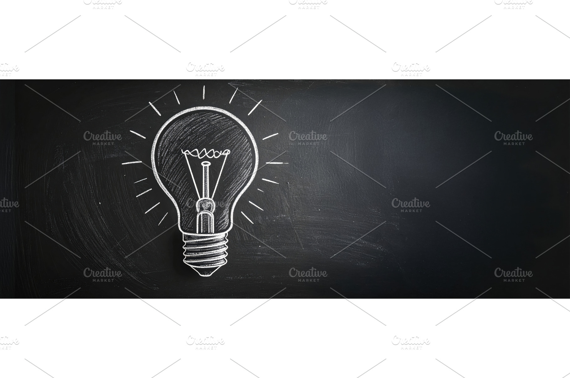 Lightbulb illustration drawn on, a School & Education Photo by Igor Tichonow