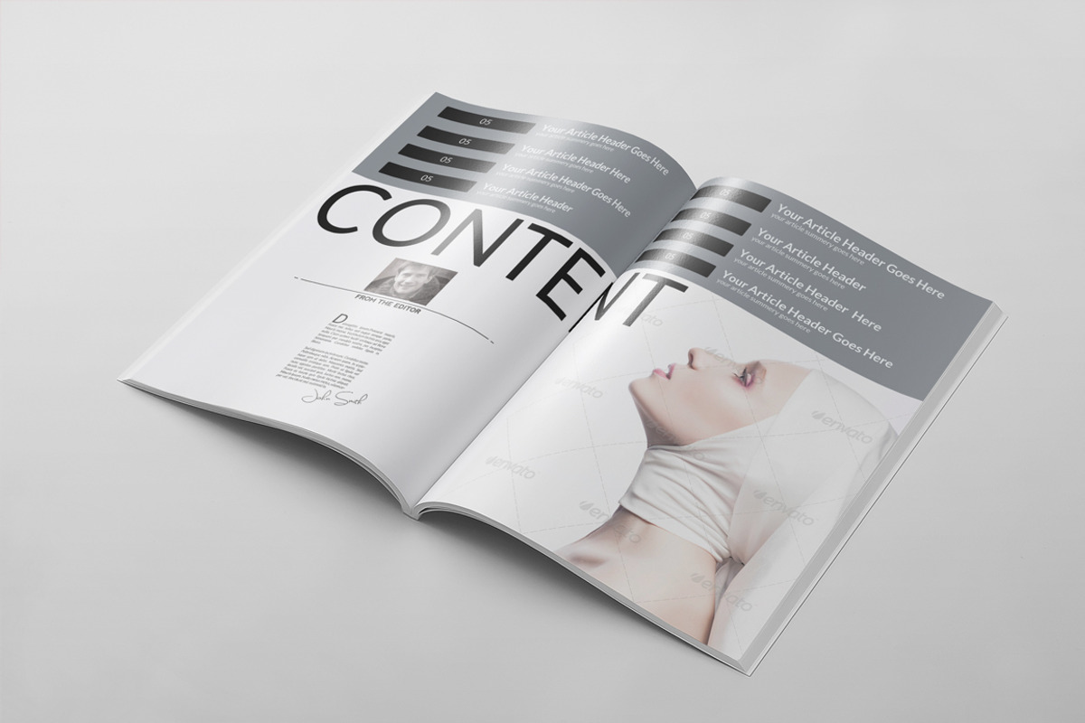 Magazine Template 37, a Magazine Template by pmvch (Photo 2 of 6)