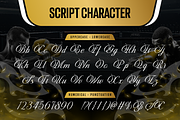 Singha Prestige, a Serif Font by Burntilldead (Thumbnail 5 of 10)