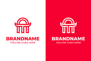 Letters AT or TA Bull Logo, a Branding & Logo Template by Pray Art Design Studio (Thumbnail 1 of 2)