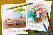Pencil, Paint & Paper for Procreate, a Brush Add-On by UPROOT (Thumbnail 2 of 9)