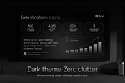 ArcAI Dark SaaS Investor Pitch Deck, a Presentation Template by PaperSlides (Thumbnail 7 of 8)