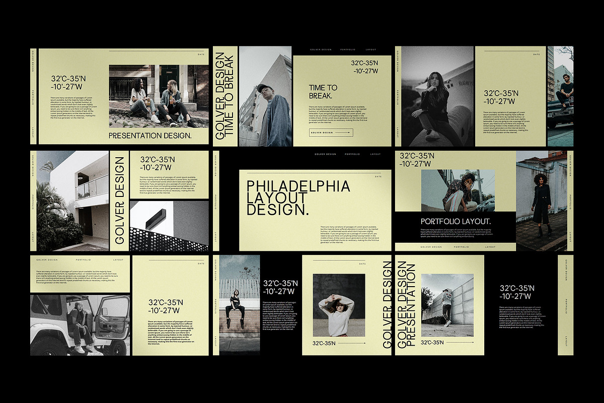 Golver Presentation Template preview 2
