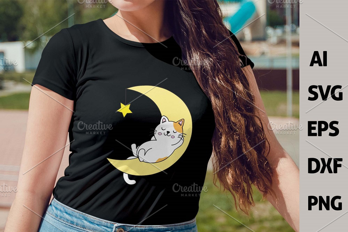 Funny Kawaii Cats Vector Clipart Set, an Animal Illustration by ARTify Illustrations (Photo 4 of 9)