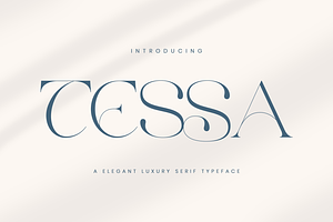 TESSA - Elegant Serif Font