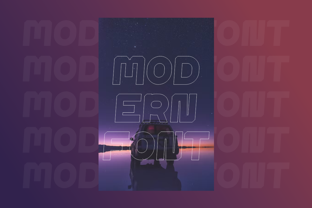Overies - Modern Sans Font, a Sans Serif Font by Iqsiart Studio (Photo 7 of 7)