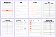 2025-26 Side Hustle Planner Canva, a Stationery Template by Mustafiz (Thumbnail 6 of 11)