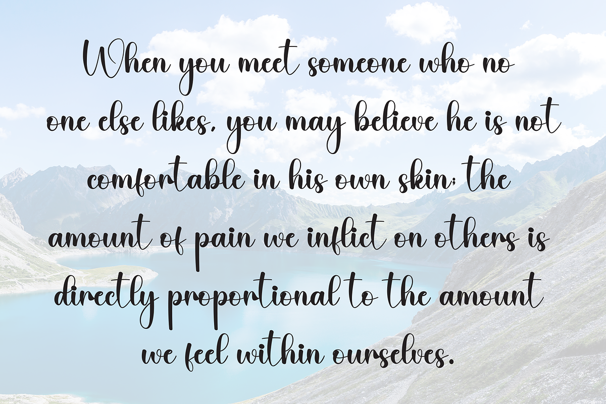 Greating | Script Font, a Handwritten Font by Scratchones (Photo 6 of 8)