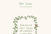 Spring Watercolor Illustrations, a Decorative Illustration by whiteheartdesign (Thumbnail 25 of 30)
