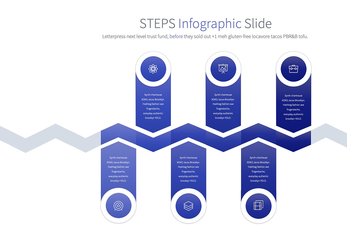 STEPS - PowerPoint Infographics, a Presentation Template by Pulsecolor
