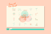 Palm Springs Icon Set, an Icon by Goods & Feels Co. (Thumbnail 5 of 7)