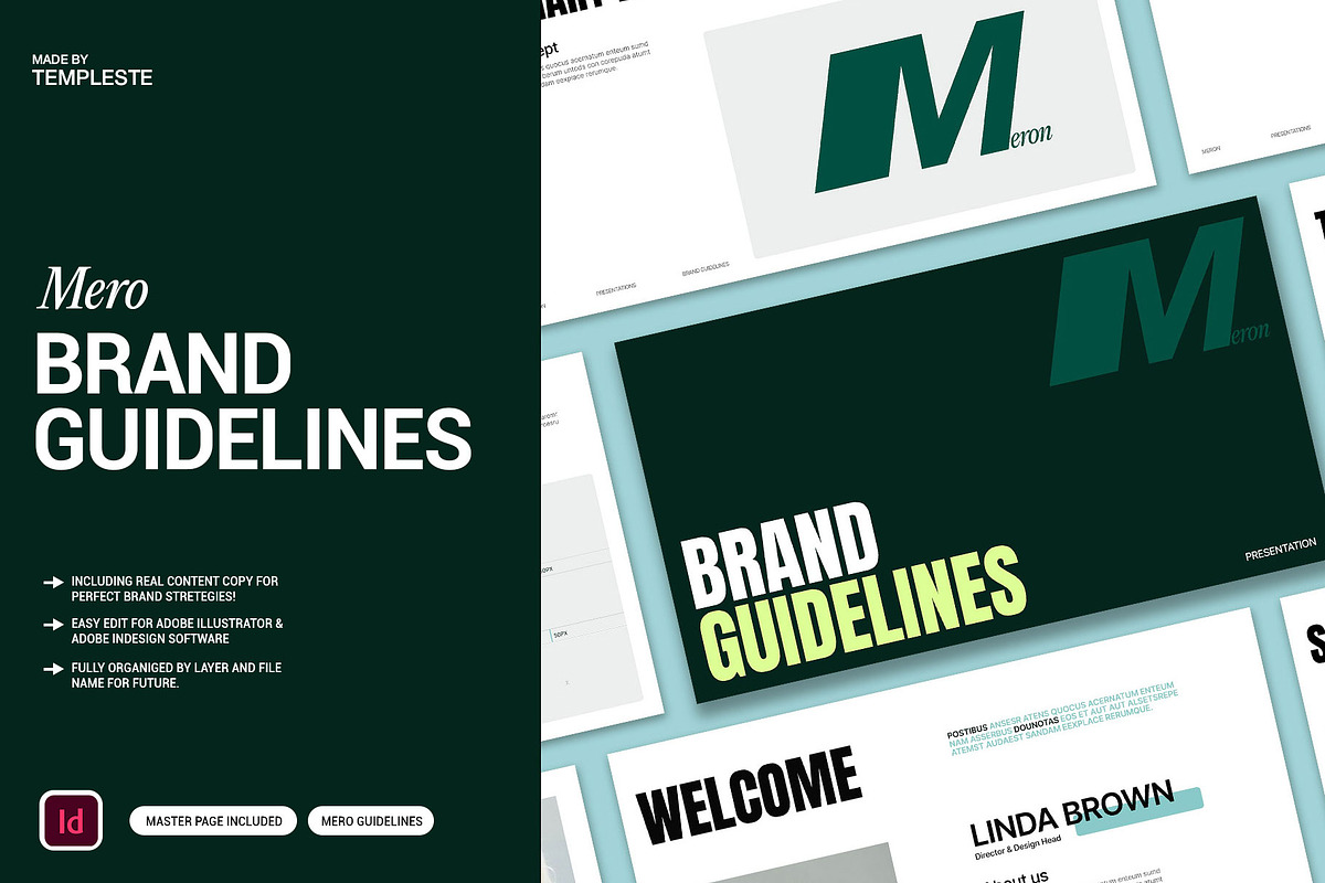 9-in-1 Brand Guideline Bundle, a Branding & Logo Template by Templeste (Photo 10 of 22)