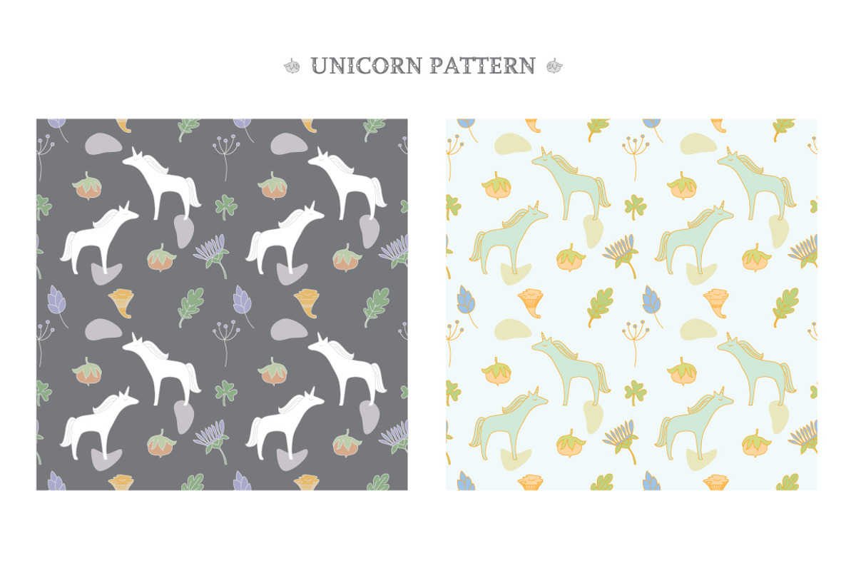Unicorn Pattern preview 3