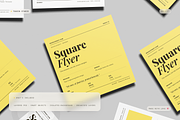 Square Flyer Mockup, an Advertising Mockup by Toasin Studio (Thumbnail 5 of 7)