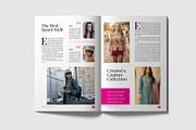 Fashion Magazine Template, a Print Template by Rumoh Grafika (Thumbnail 8 of 13)