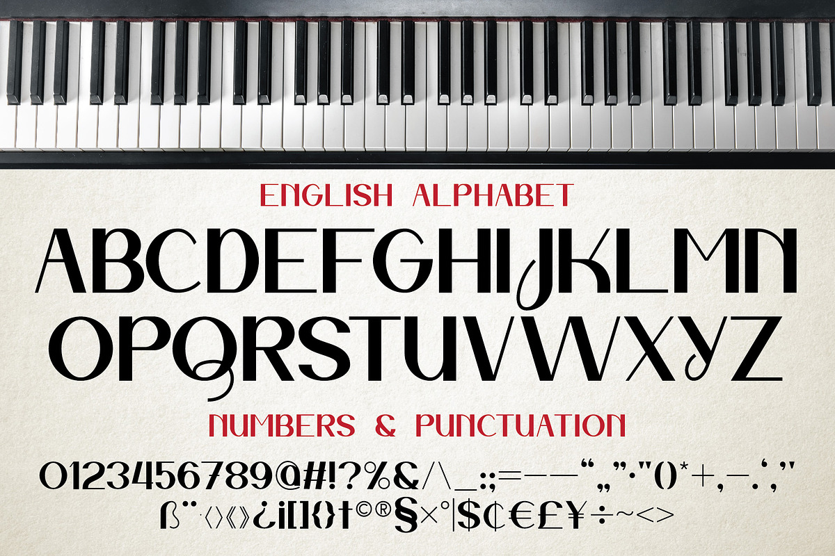 Retro Sound Ligature Label Font, a Sans Serif Font by JumboDesign (Photo 3 of 6)