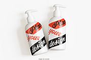 Cosmetic pump mockup bundles, a Cups & Container Mockup by Ambo Ampeng (Thumbnail 15 of 32)