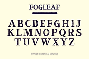 Fogleaf - The Natural Letterpress, a Serif Font by Graphicfresh (Thumbnail 6 of 8)