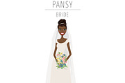 Bride Portrait Creator | Wedding Art, a Person Illustration by Lauren Lesley Studio (Thumbnail 21 of 29)
