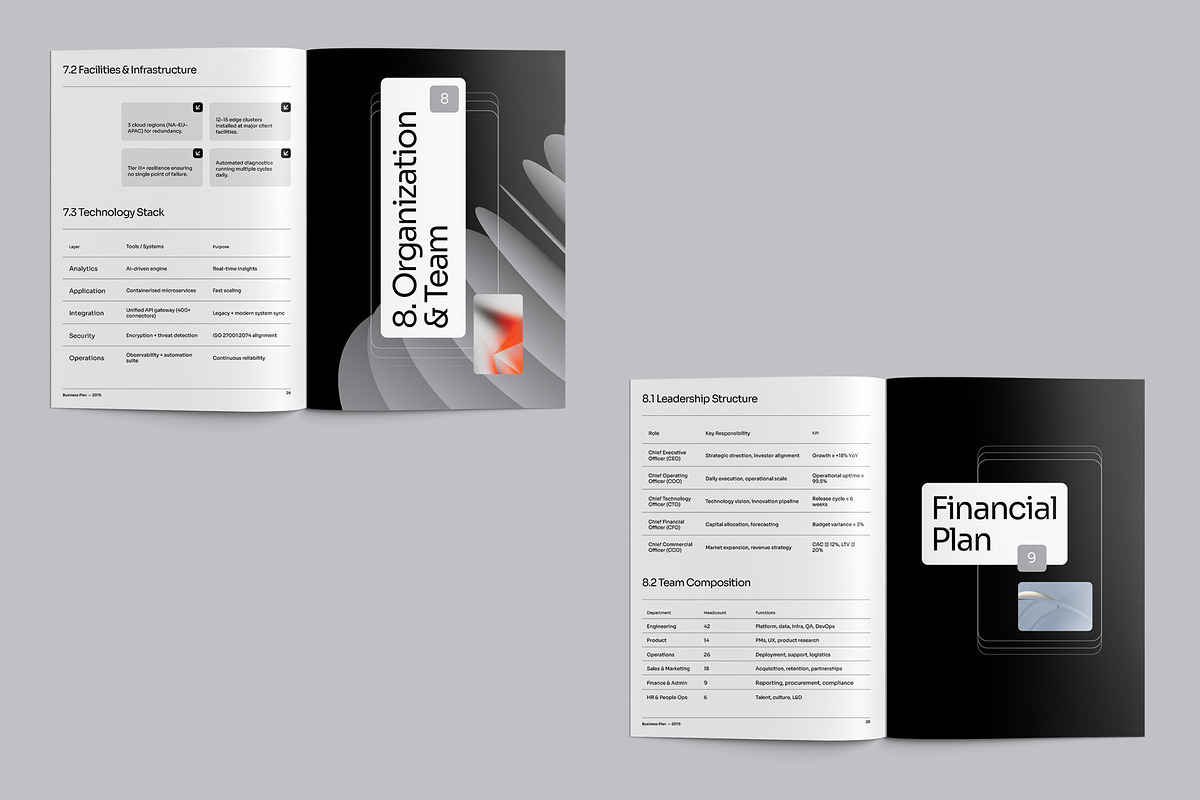 Minimalist Business Plan - GAND, a Brochure Template by fakhroo (Photo 7 of 10)