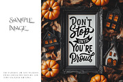 Halloween Spooky Frames Collection, a Household Mockup by mock-ups (Thumbnail 11 of 16)