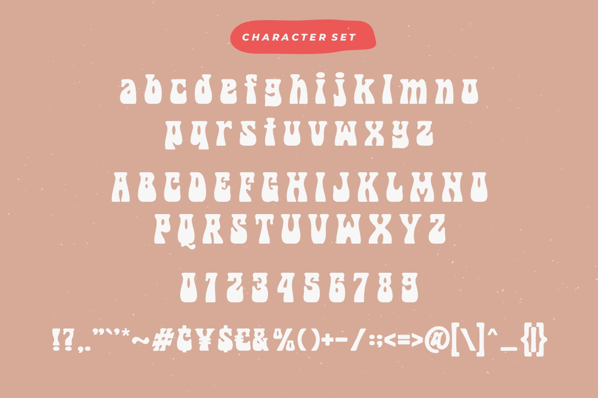 Cosmed Retro - Psychedelic Font, a Serif Font by HansCo Studio (Photo 8 of 9)