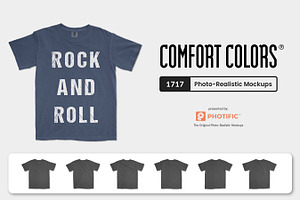 Comfort Colors 1717 Mockups