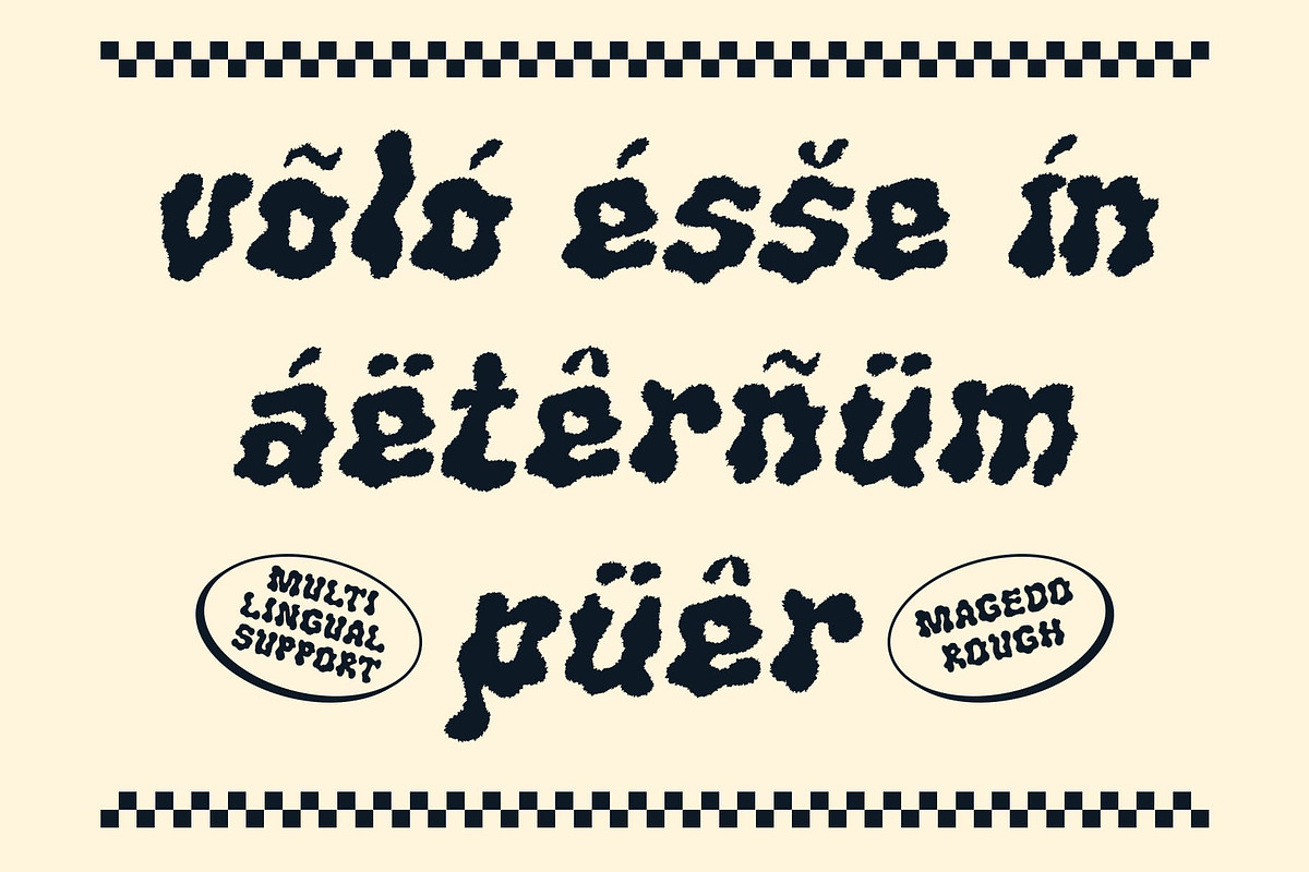 Magedo Rough, a Sans Serif Font by Craft Supply Co. (Photo 5 of 8)
