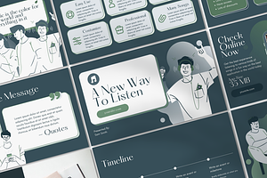 Flat Illustration Canva Presentation