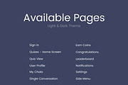 Quiz App - Mobile Trivia Game UI Kit, an UI Kit Template by Nimart (Thumbnail 4 of 6)