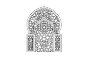 Islamic Arch Window Mandala Bundle, an Illustration by Artivon (Thumbnail 3 of 45)