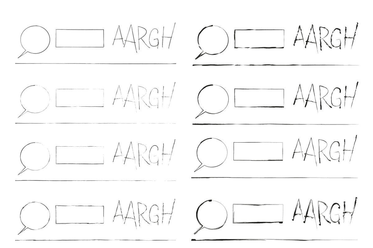 Pitt Inked Brushes DM3, a Brush Add-On by Pitt's Hand (Photo 4 of 6)