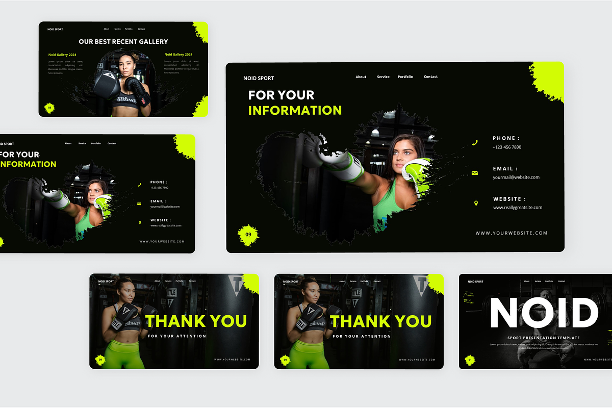 Noid - Sport Presentation Keynote, a Presentation Template by SquidPixey (Photo 4 of 6)