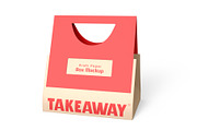 Food Carrier Box Mockup Pack, a Packaging Mockup by graphypix (Thumbnail 13 of 13)