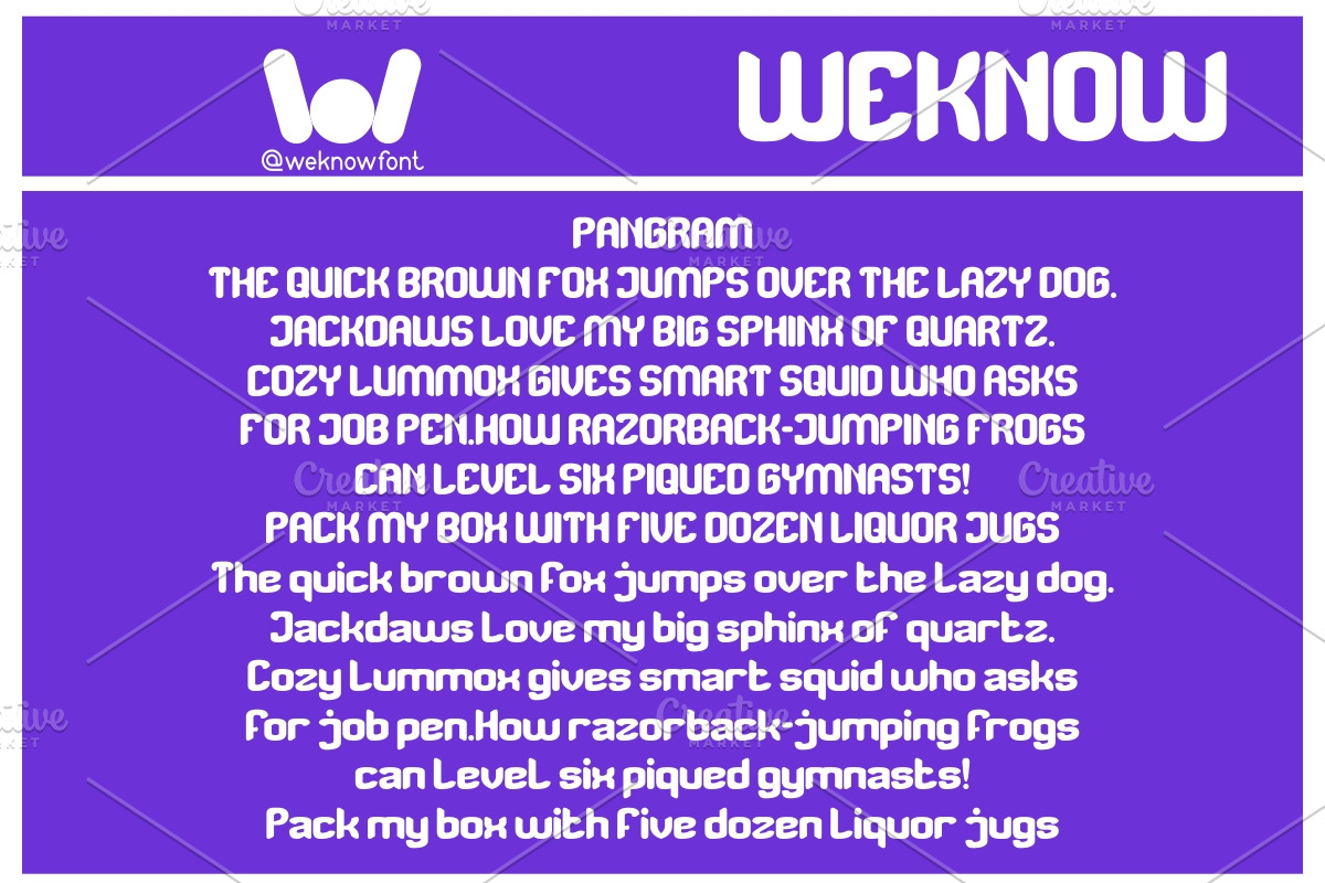 Brainwave font, a Font by weknow (Photo 6 of 8)