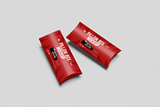 Pillow Box Packaging Mockup, an Advertising Mockup by Gatamotion (Thumbnail 4 of 5)
