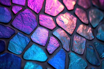 Little pieces of colorful mosaics, a Wallpaper Photo by AlyaAnd