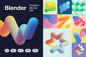 Blender: Gradient Blends Collection