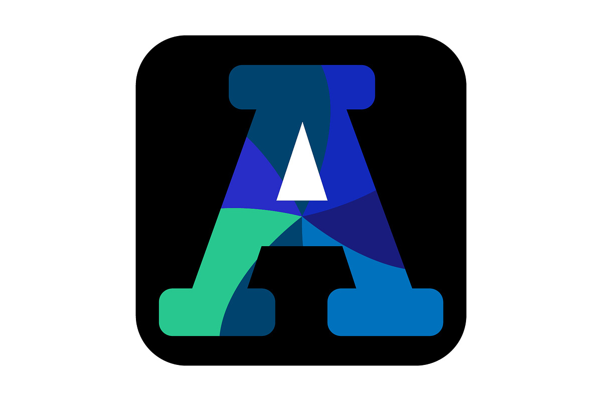 Letter A logo design template, a Branding & Logo Template by Sumberpangan (Photo 2 of 3)