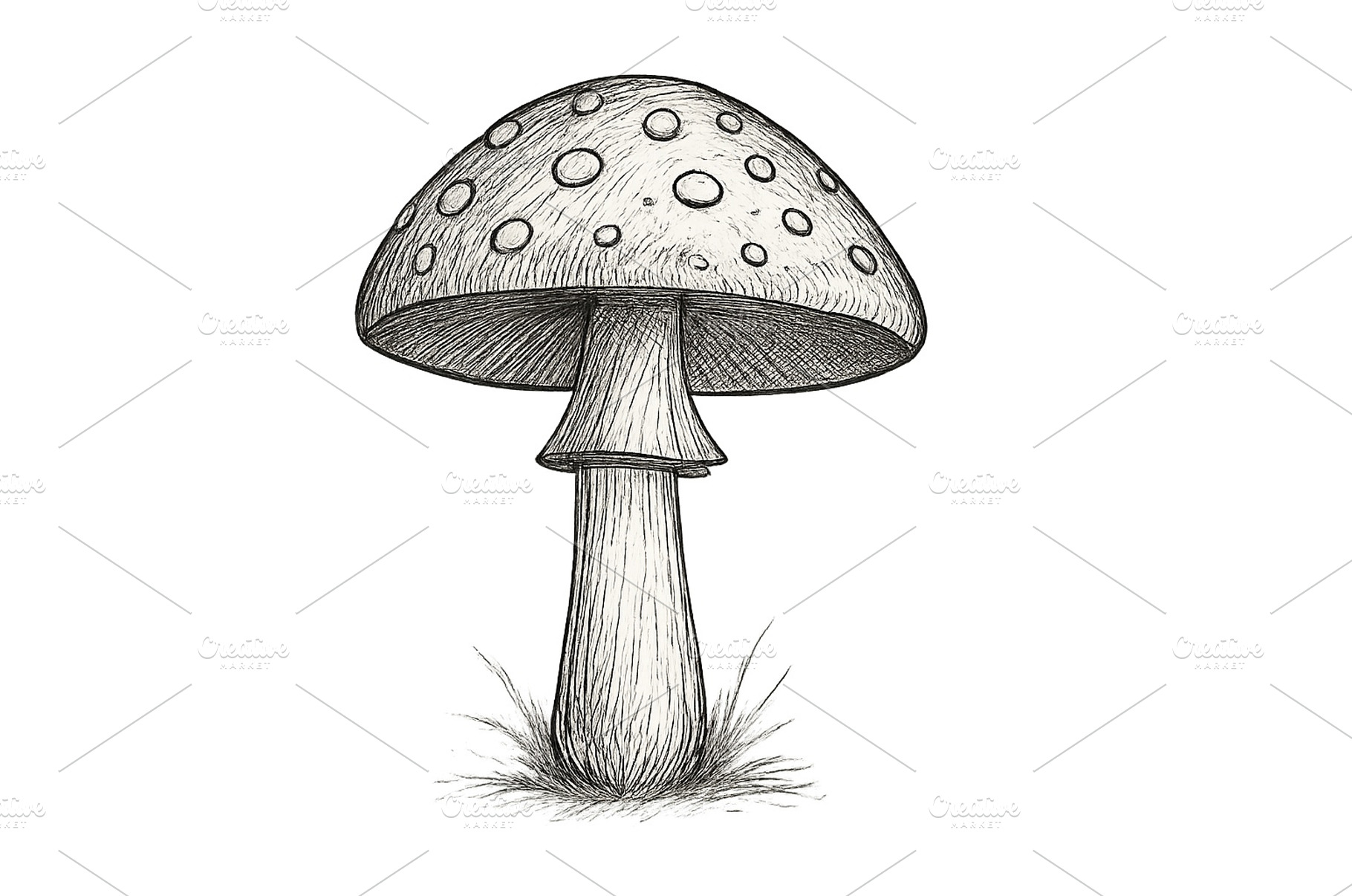 Mushroom with distinctive spots and, an Animal Photo by ZinetroN