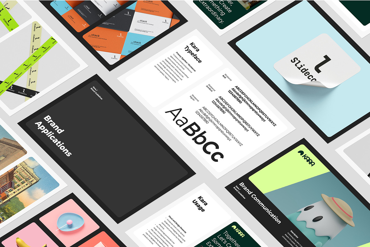 KARA - Brand Guidelines Keynote, a Presentation Template by Gaize (Photo 9 of 10)