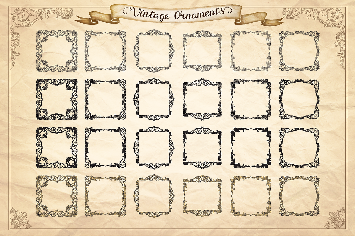 Page decoration Ornate Vintage, an Object Graphic by Samira (Photo 4 of 7)