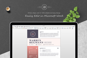 Resume Template Modern & Creative