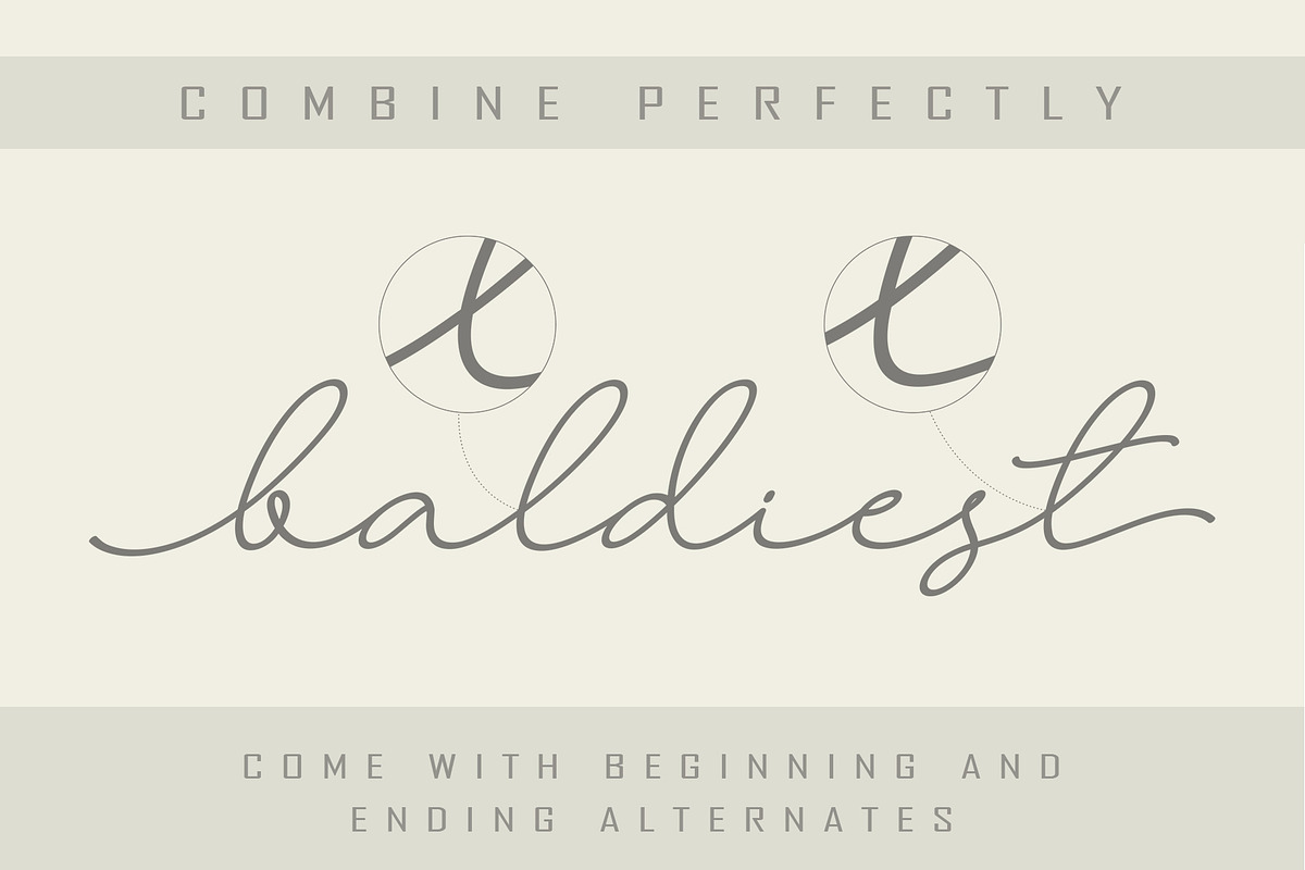 SALE! Larianti / Monoline Font preview 5