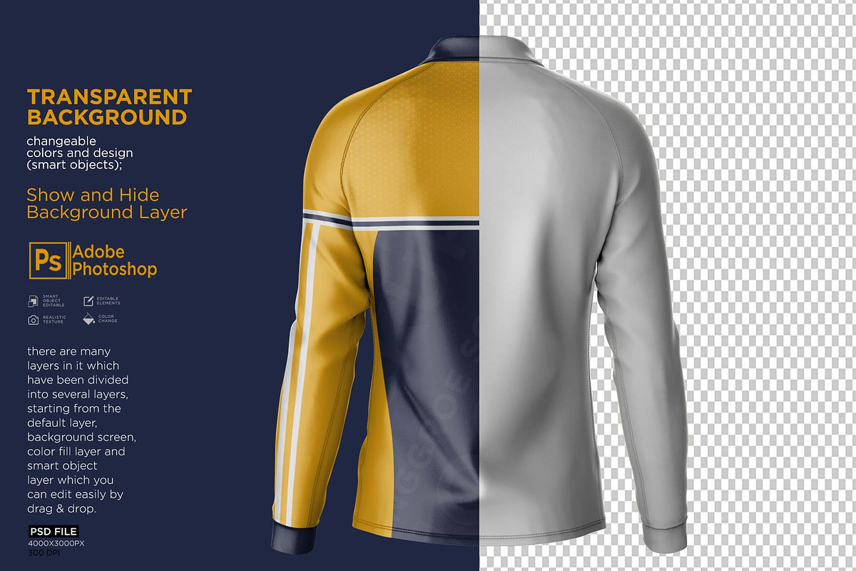 Polo T-Shirt Raglan Mockup, a Hoody Mockup by Nanggroe Scripting (Photo 5 of 7)
