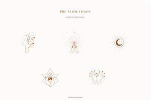 Hands & Logos/ Logo Templates Bundle